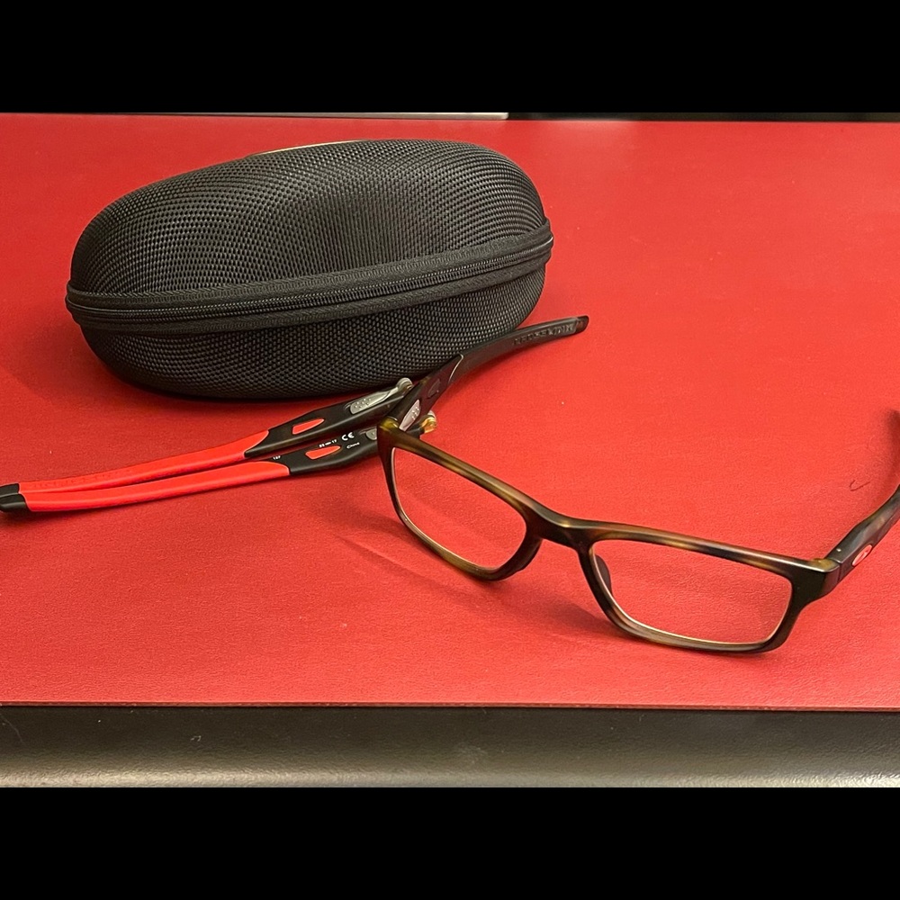 Oakley Crosslink Eyeglasses Tortoise Shell Brown